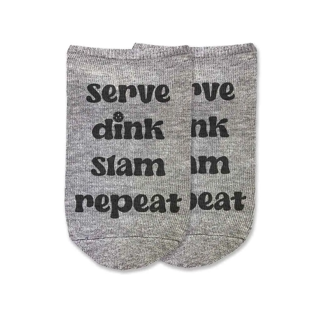 3 Pair Pack Pickleball Socks for Women: Funny Pickleball Gift Socks for Her