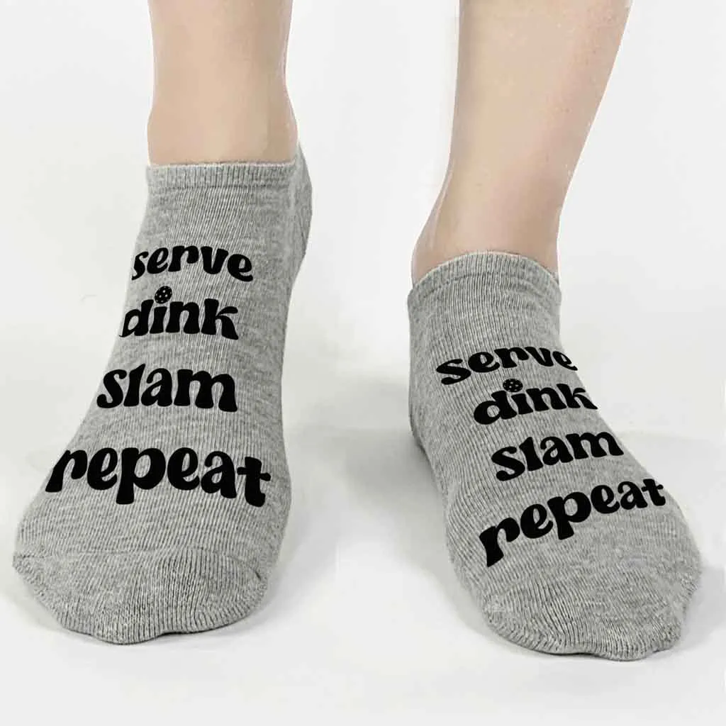 3 Pair Pack Pickleball Socks for Women: Funny Pickleball Gift Socks for Her