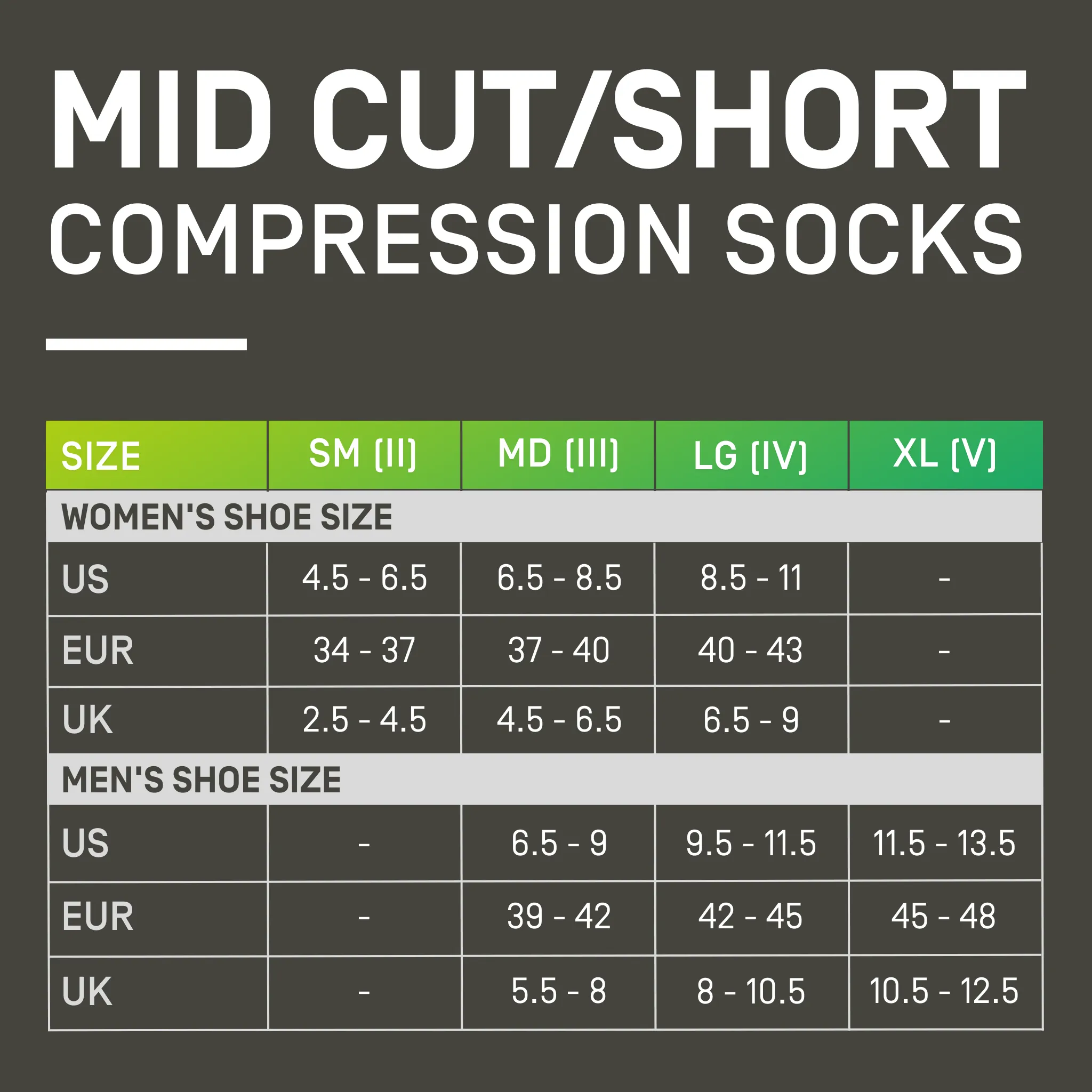 80s Compression Mid Cut Socks, Women