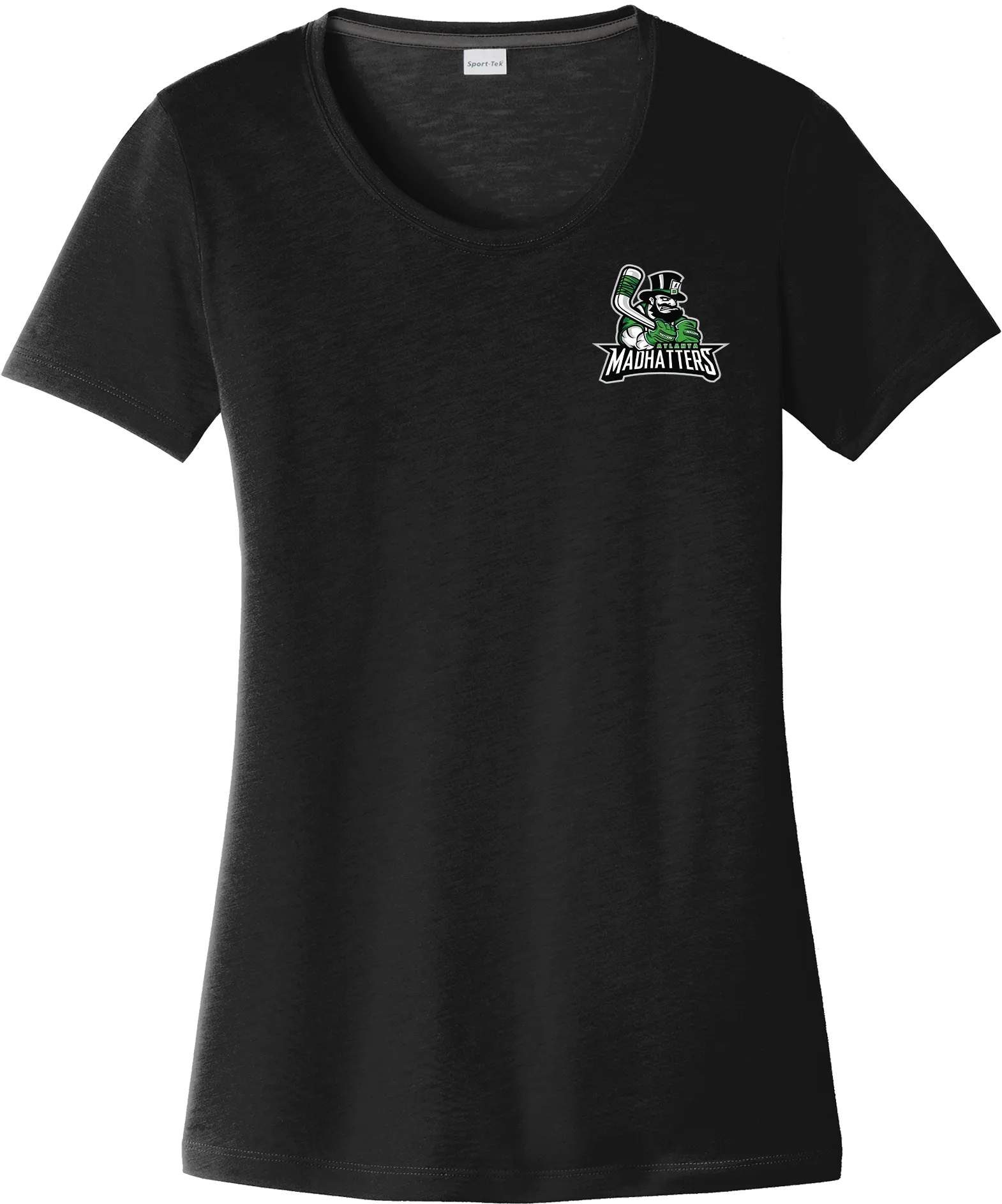 Atlanta Madhatters Ladies PosiCharge Competitor Cotton Touch Scoop Neck Tee