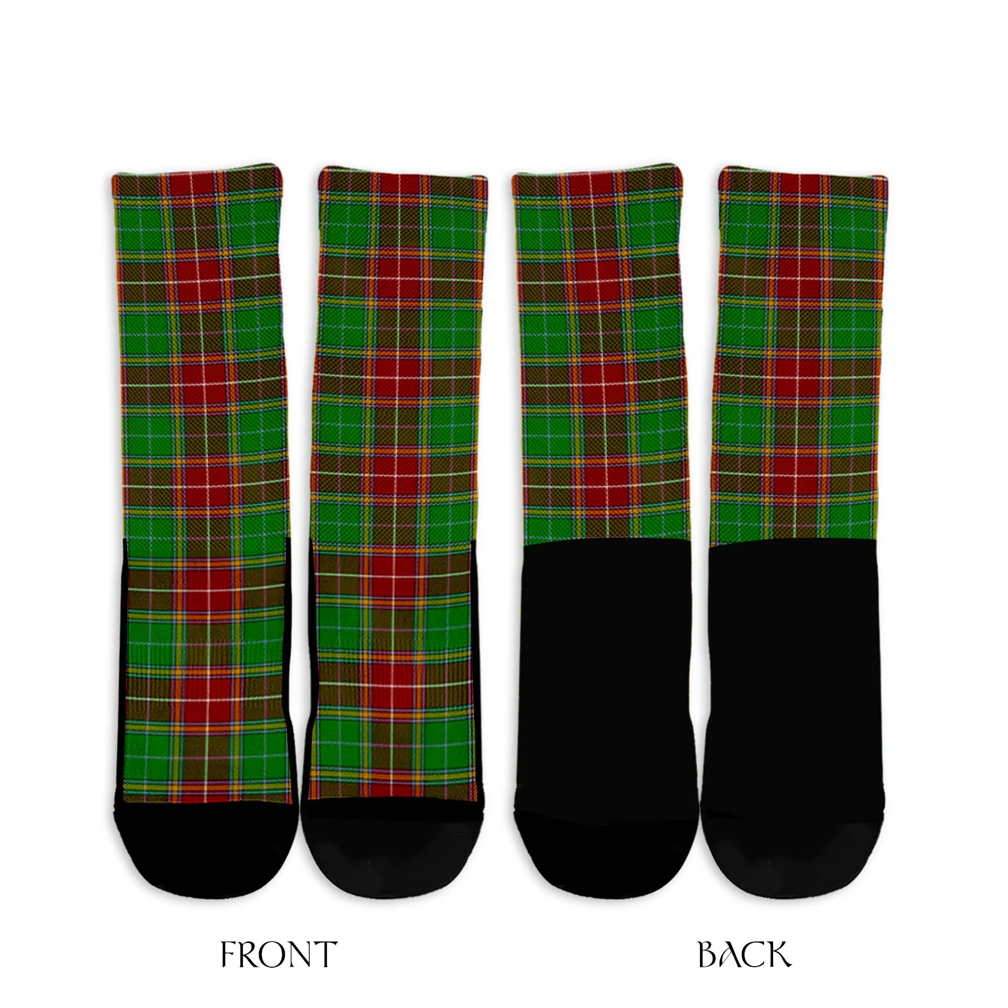 Baxter Modern Tartan Crew Socks