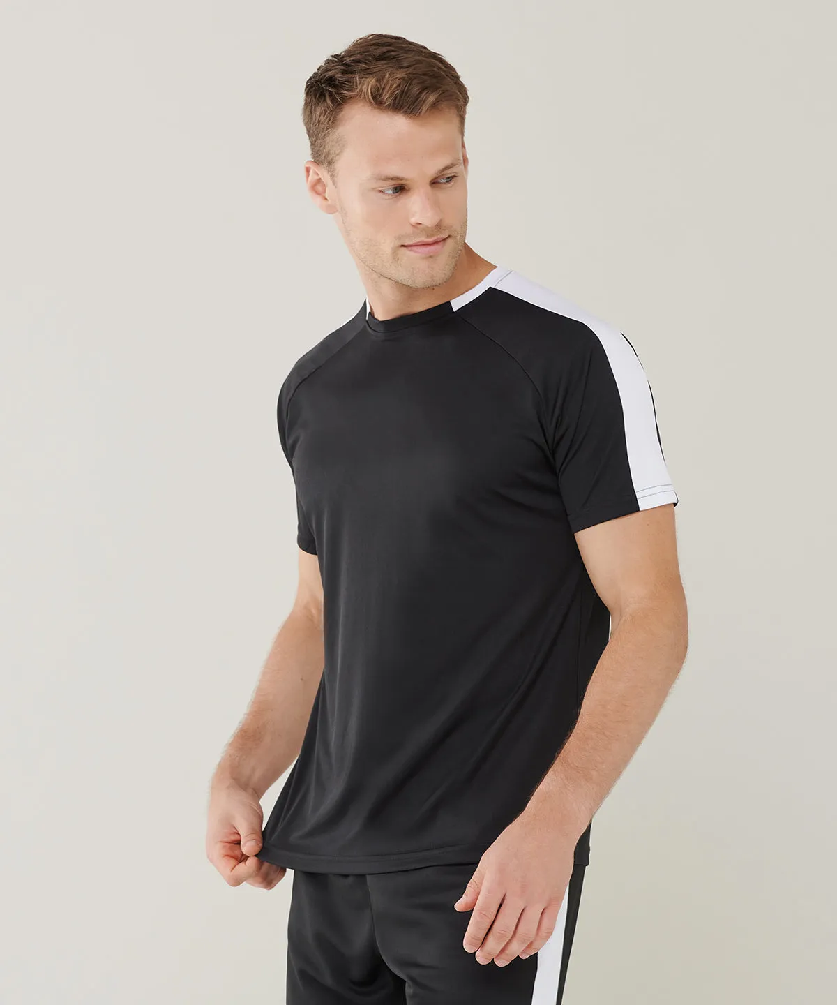 Black/Gunmetal Grey - Unisex team t-shirt