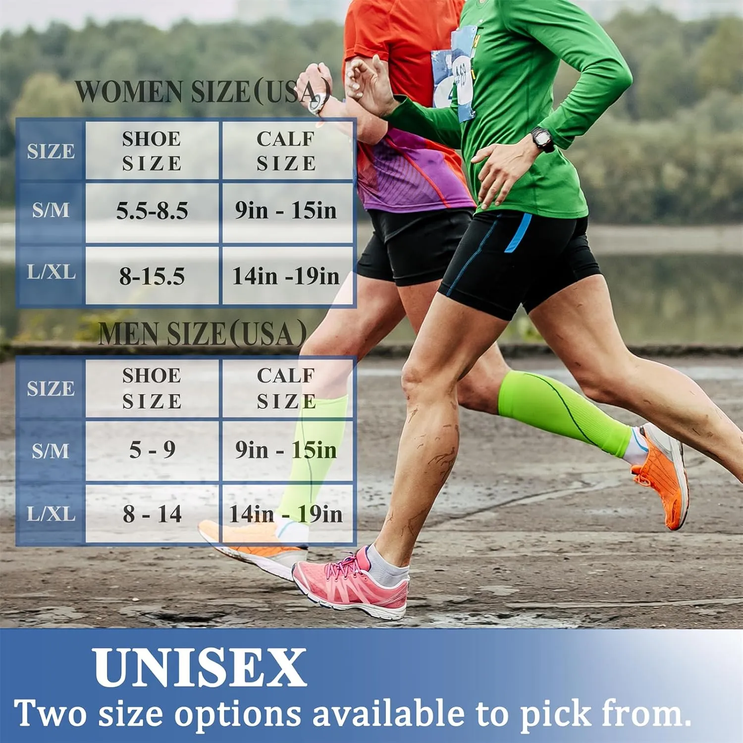 CHARMKING Compression Socks for Women and Men Circulation 4 Pairs 15-20 mmHg Best Support for Athletic Running Cycling