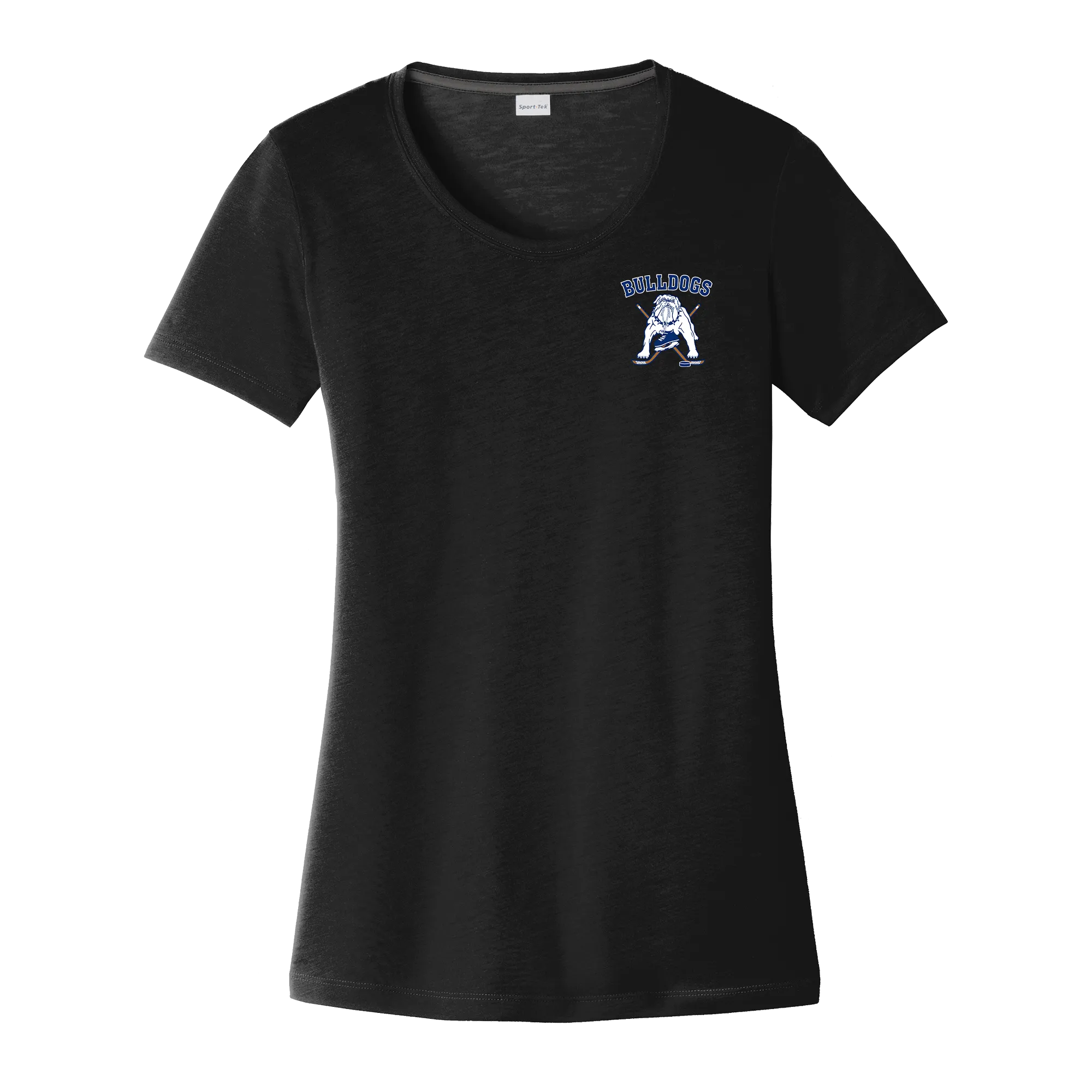 Chicago Bulldogs Ladies PosiCharge Competitor Cotton Touch Scoop Neck Tee
