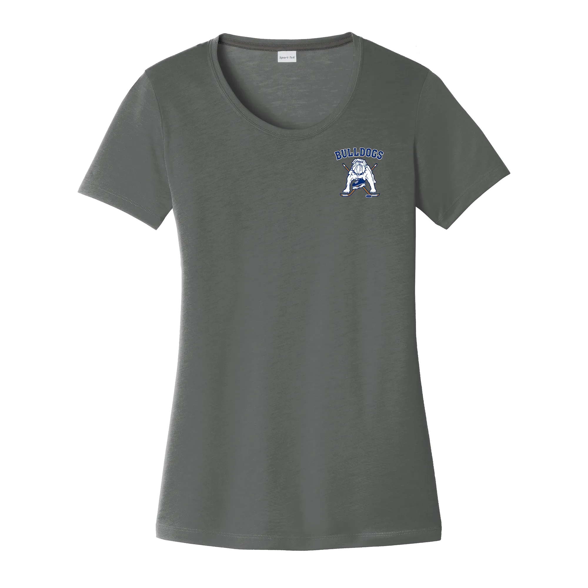 Chicago Bulldogs Ladies PosiCharge Competitor Cotton Touch Scoop Neck Tee