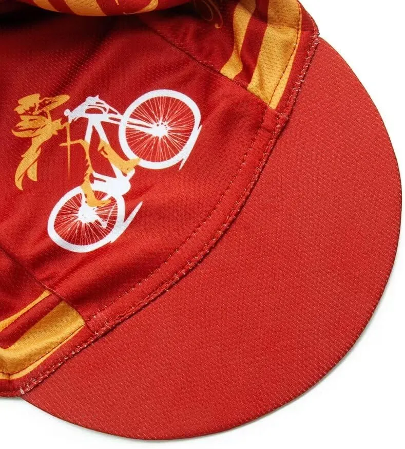 Cycling Cap for Man and Woman Cycling Hat Under Helmet-Polyester Breathable Sweat Absorbent