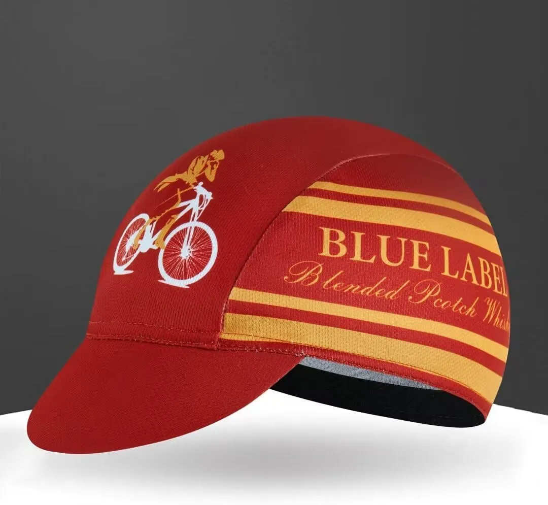 Cycling Cap for Man and Woman Cycling Hat Under Helmet-Polyester Breathable Sweat Absorbent