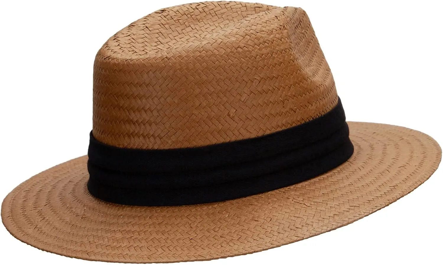 e4Hats.com Toyo Fedora Hat with Color Band