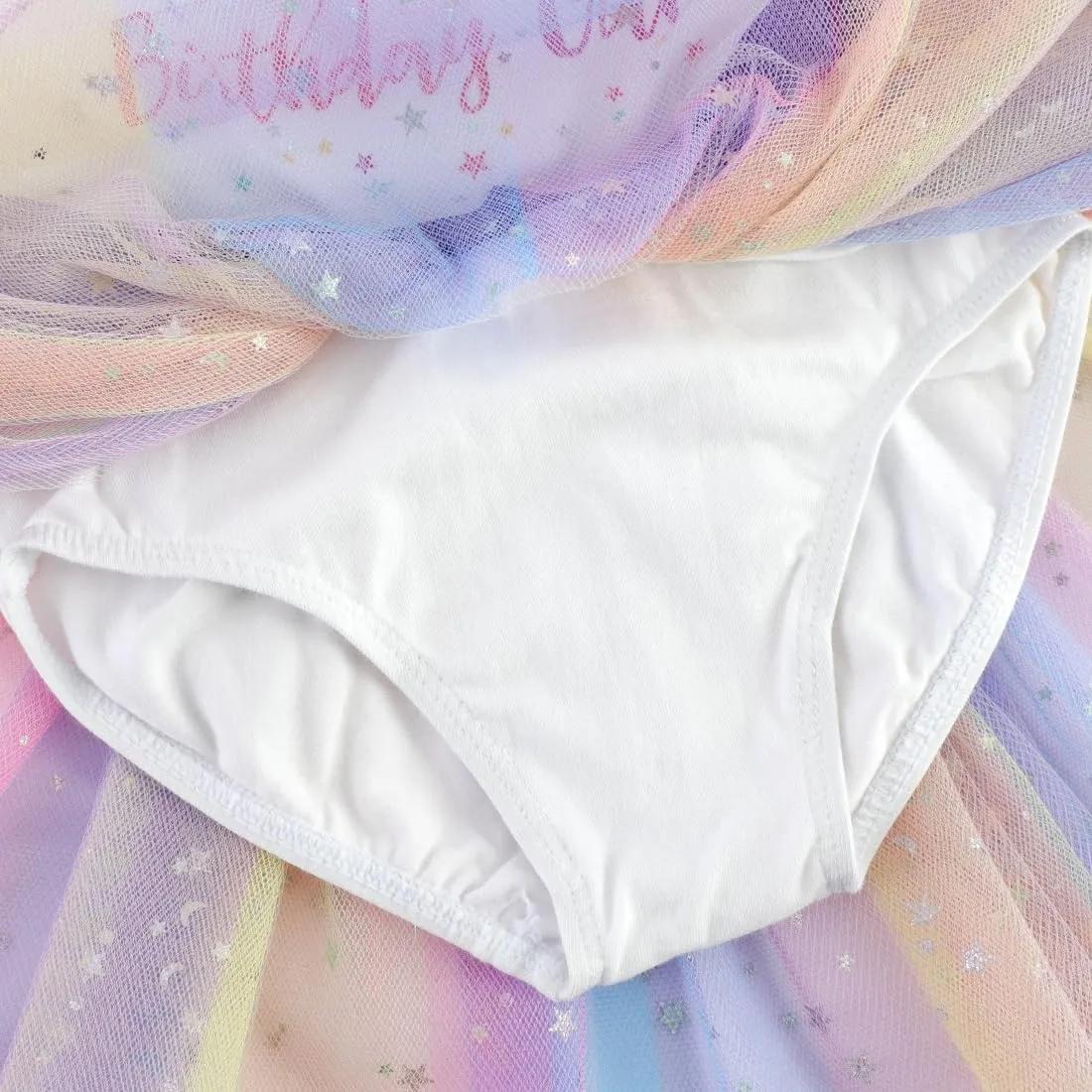 EQSJIU Unicorn Ballet Leotards with Tutu for Girls Toddlers Dance Cotton Tulle Skirts Dress
