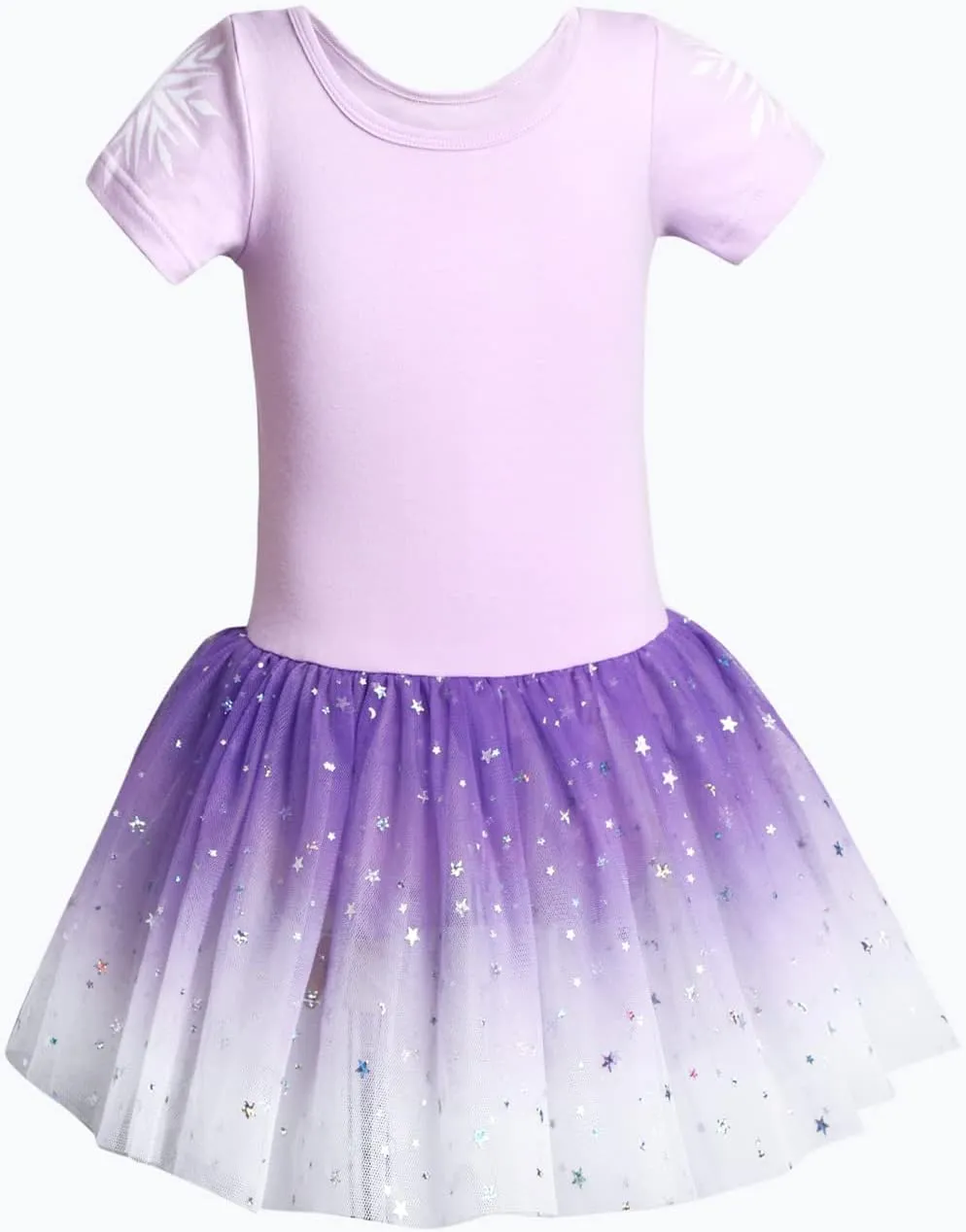 EQSJIU Unicorn Ballet Leotards with Tutu for Girls Toddlers Dance Cotton Tulle Skirts Dress