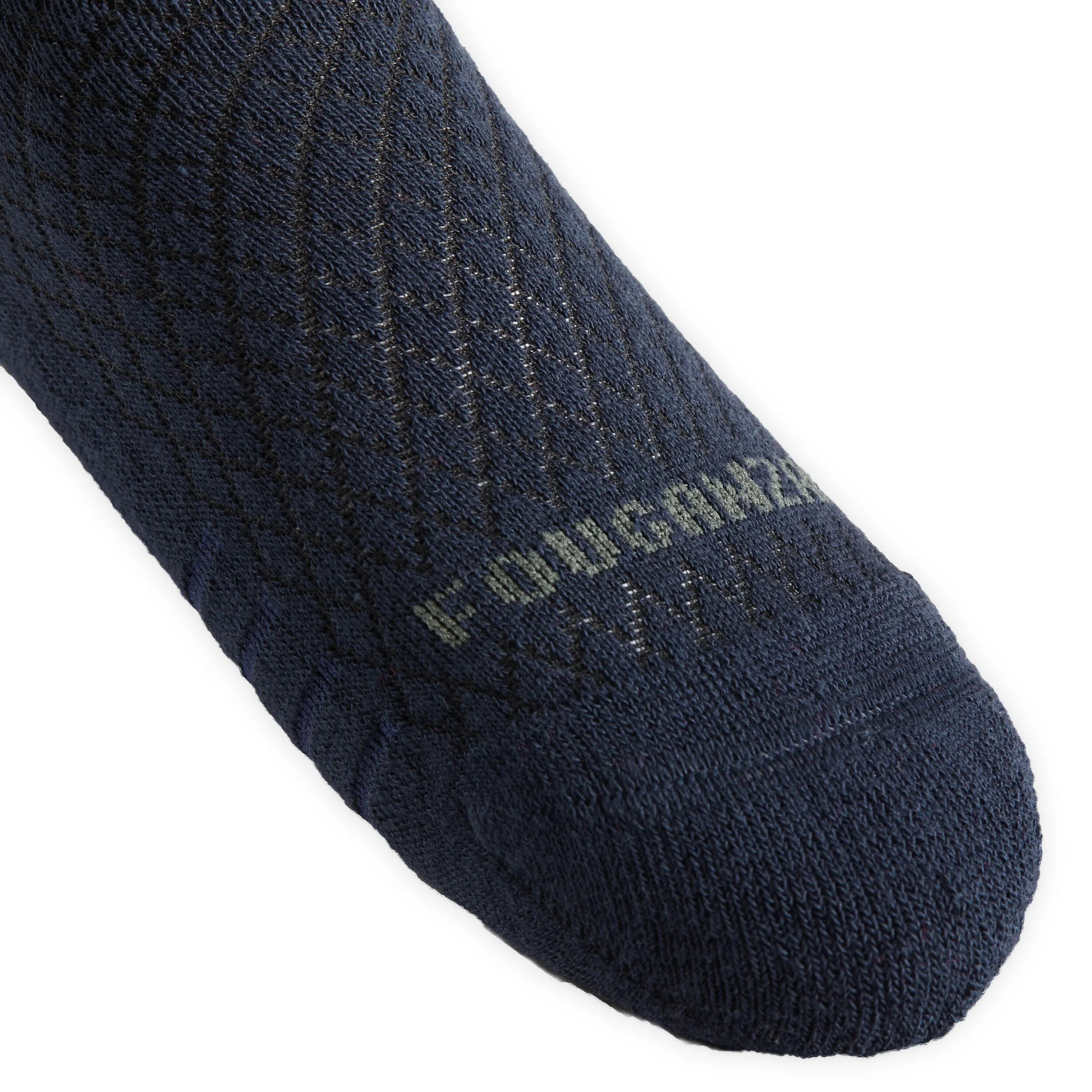 Fouganza children's riding knee socks with Sks 500 Graph print, red-black