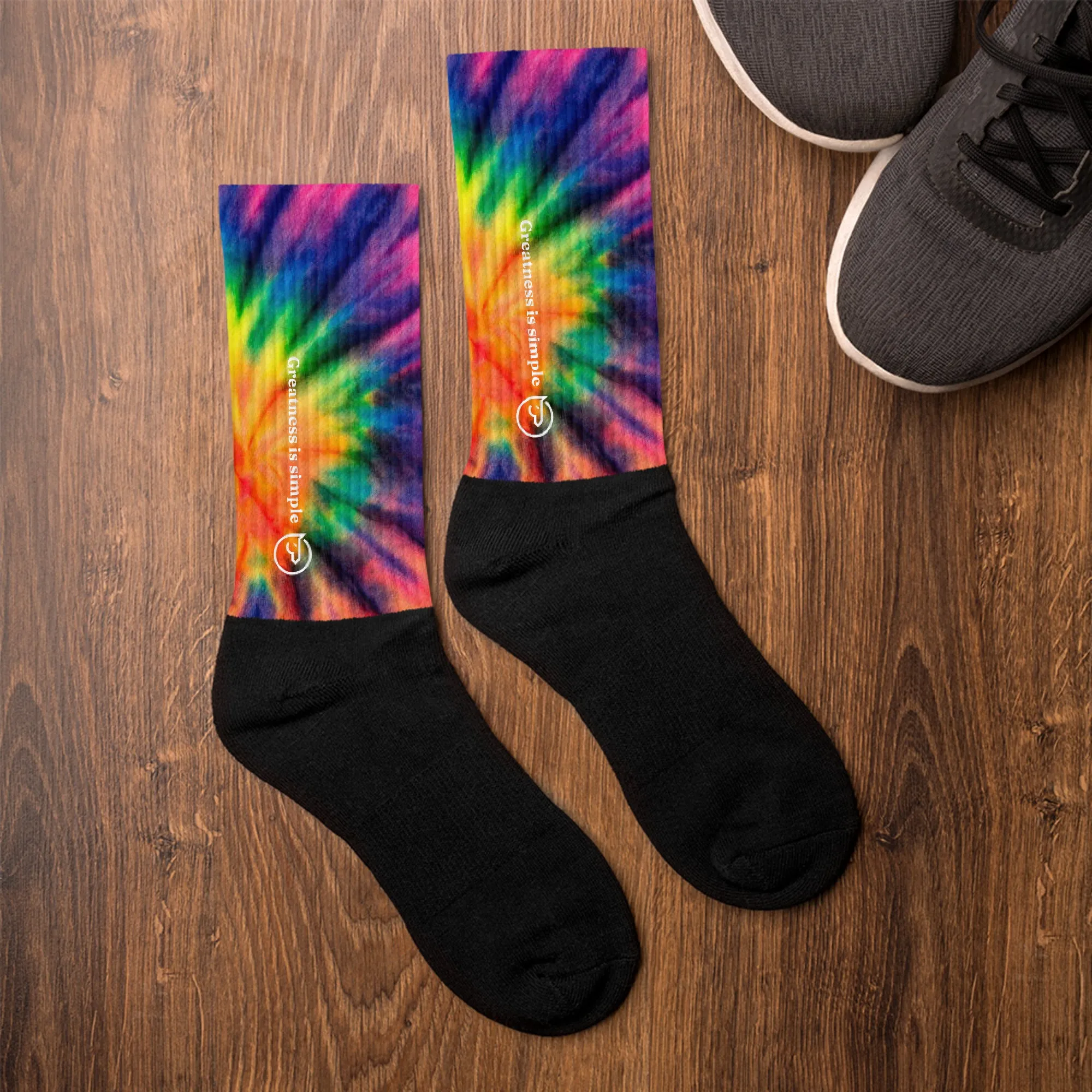 Humble Sportswear™ Tie-Dyed GIS Crew Socks