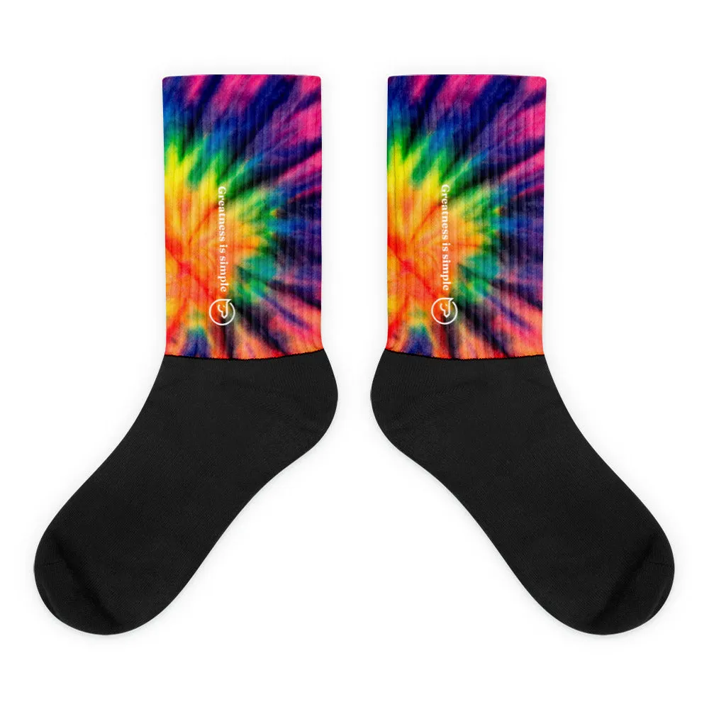 Humble Sportswear™ Tie-Dyed GIS Crew Socks