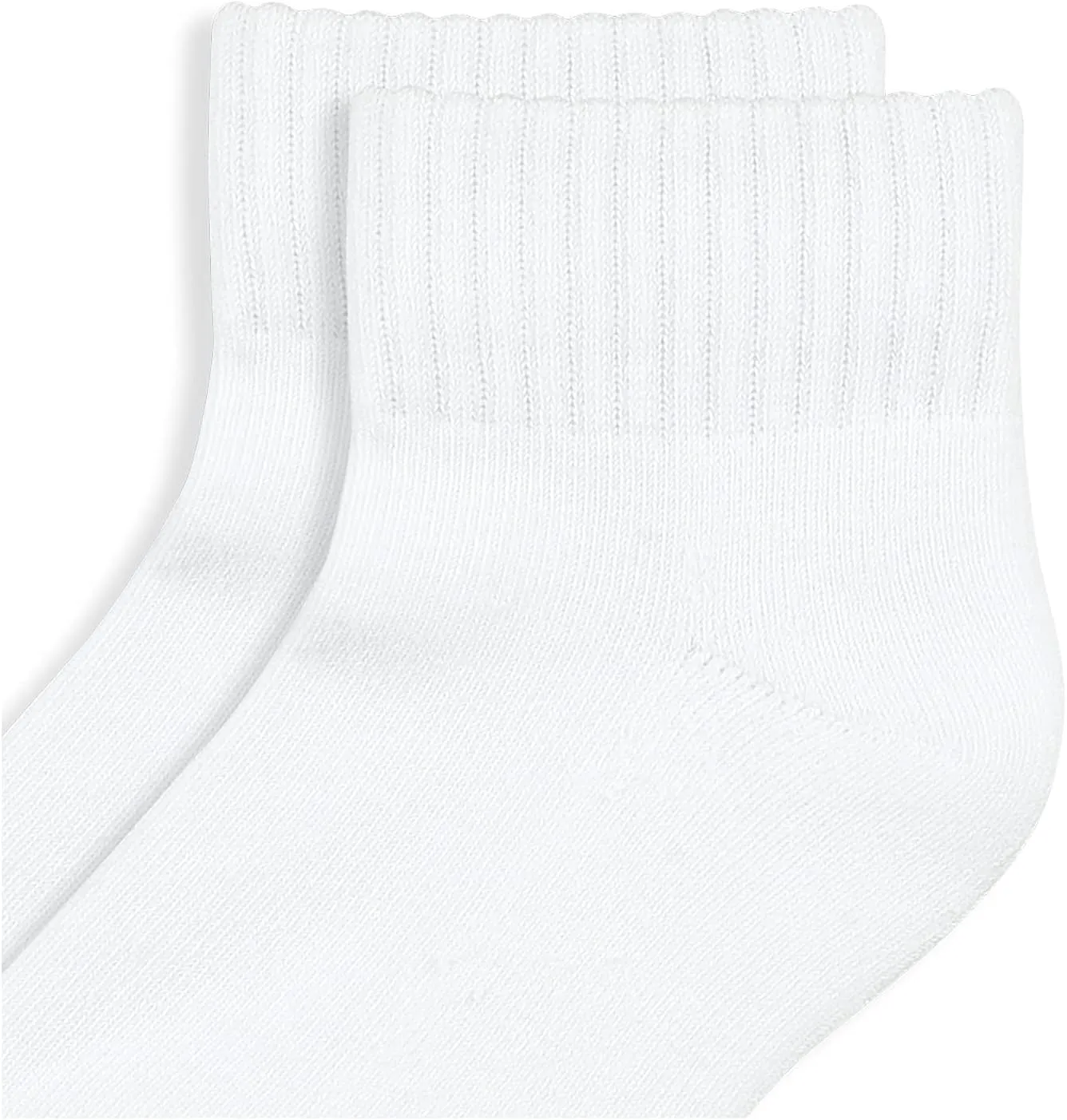 Jefferies Socks Big Boys' Seamless-Toe Quarter Athletic Socks (Pack of 6)