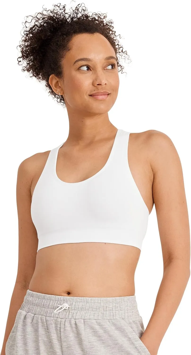 Jockey Women's Bra Seamfree Mid Impact Sports Bra