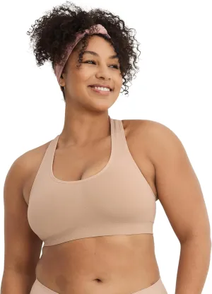 Jockey Women's Bra Seamfree Mid Impact Sports Bra