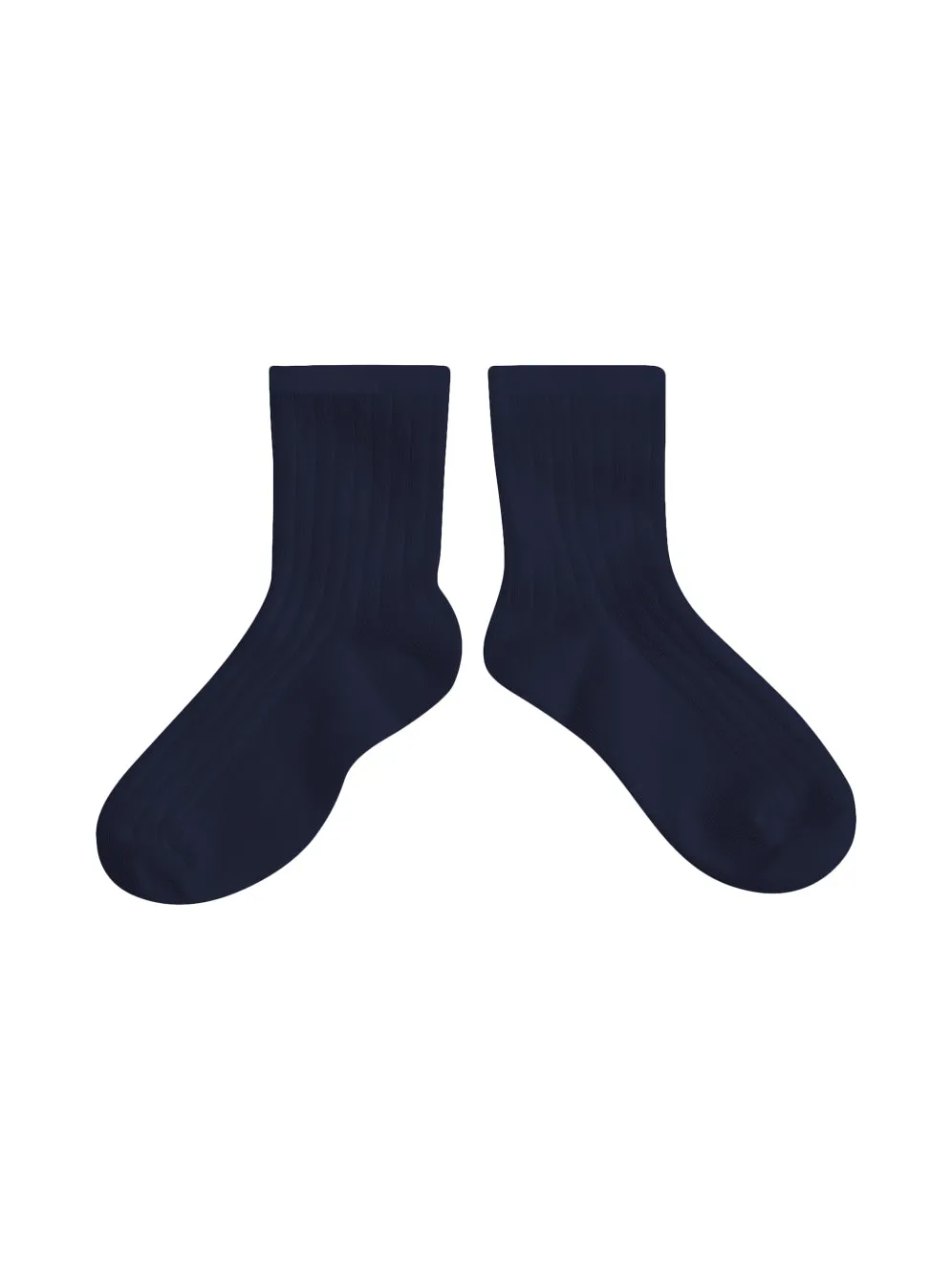La Mini Ribbed Ankle Socks