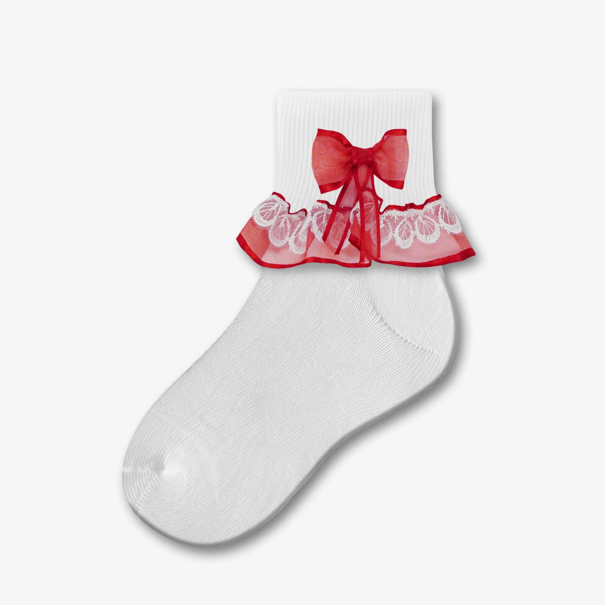 Lace Trim Anklet - Style: 9027