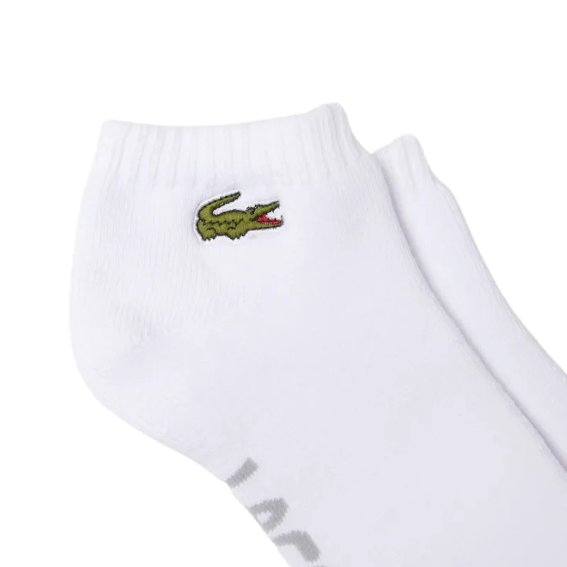 Lacoste Sports Branded Stretch Cotton Low-Cut Socks - Men's
