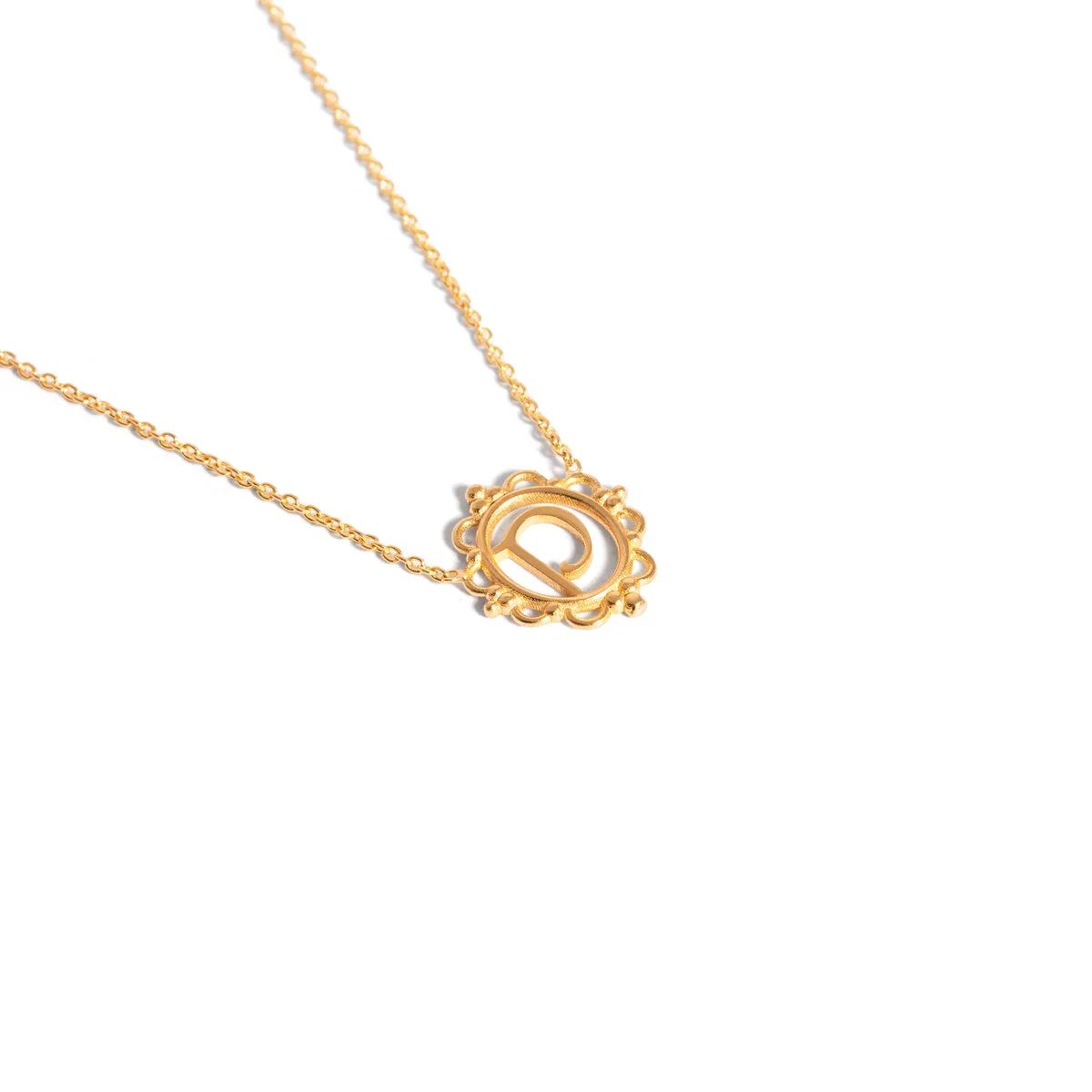 Letter P Niam Necklace