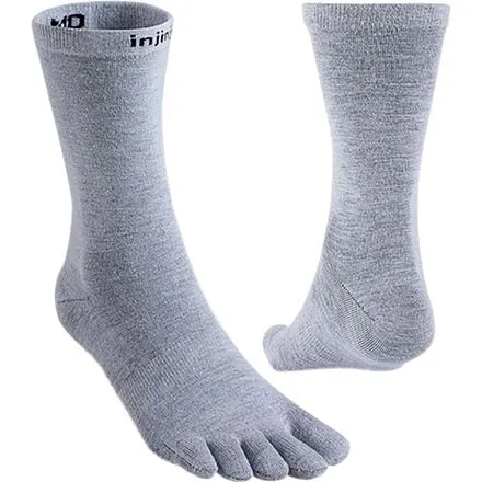 Liner CoolMax Crew men's socks Injinji, gray