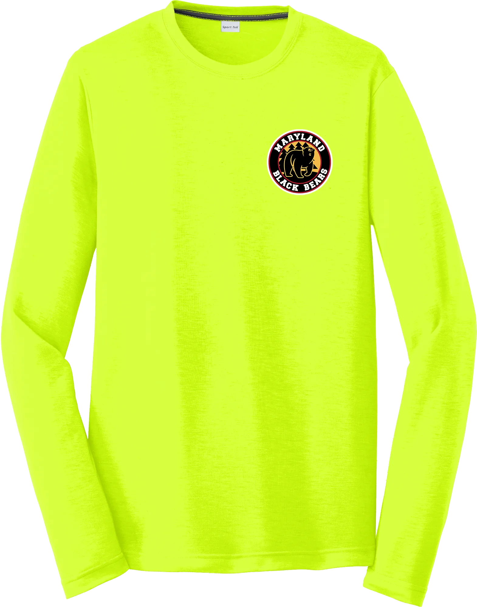 Maryland Black Bears Long Sleeve PosiCharge Competitor Cotton Touch Tee