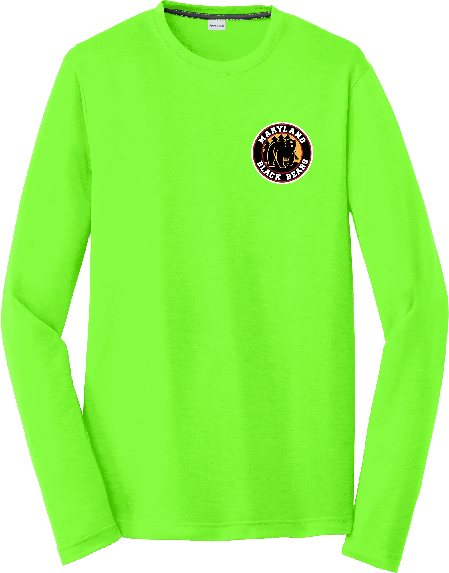 Maryland Black Bears Long Sleeve PosiCharge Competitor Cotton Touch Tee
