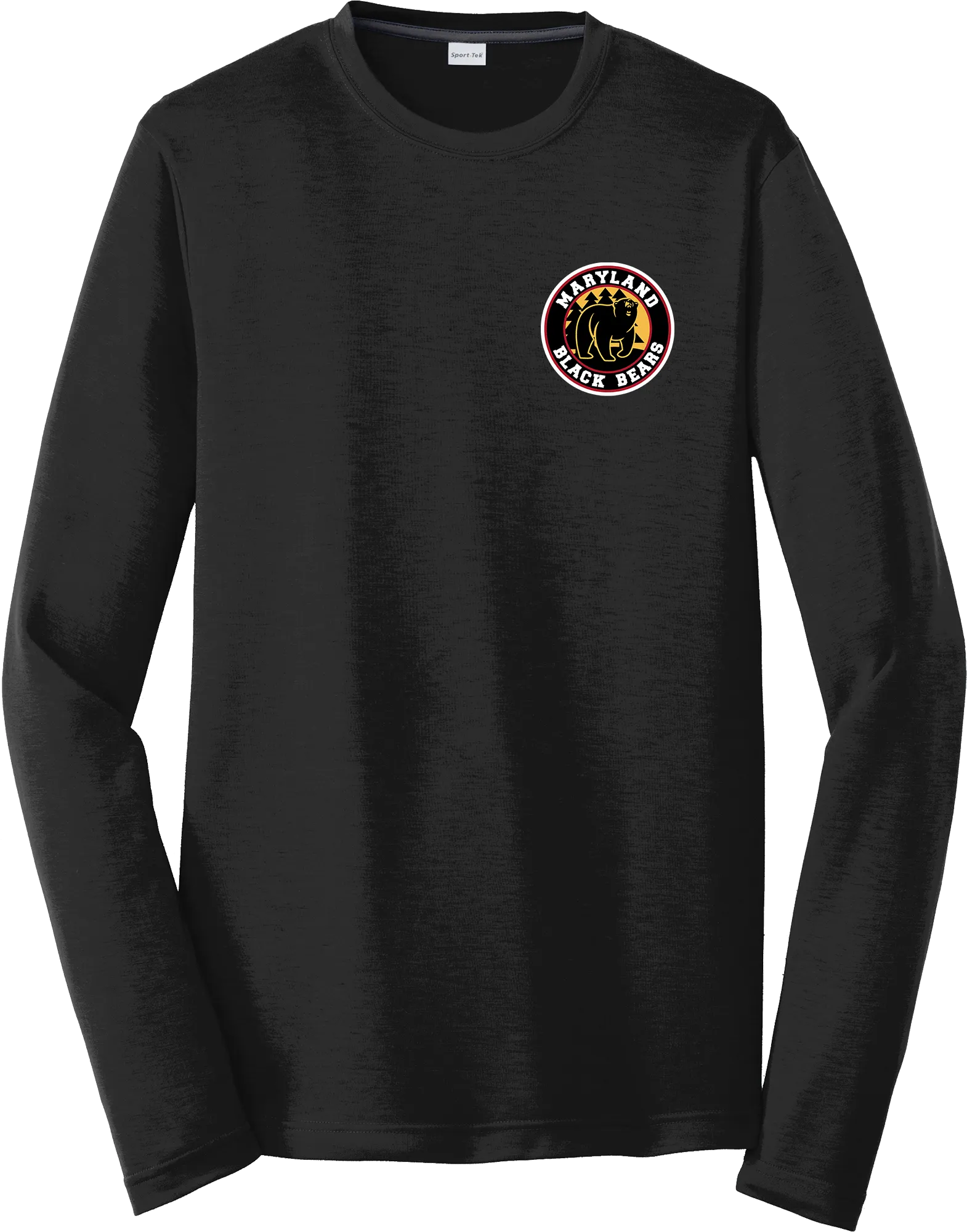 Maryland Black Bears Long Sleeve PosiCharge Competitor Cotton Touch Tee