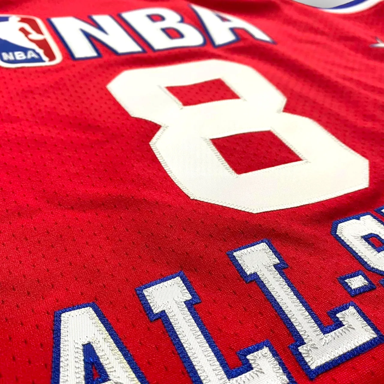 Mitchell and Ness Kobe Bryant Los Angeles Lakers 2003 NBA All-Star Game Western Team Authentic Jersey - Red #8