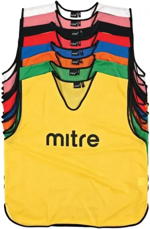 Mitre Unisex Sports Soccer Pinnies Rugby Bib Vest Jersey