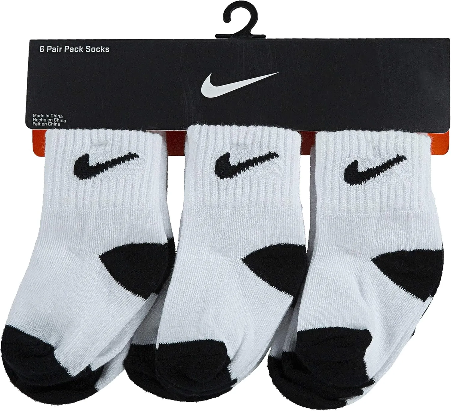 Nike Boys' Ankle Socks (6 Pairs)