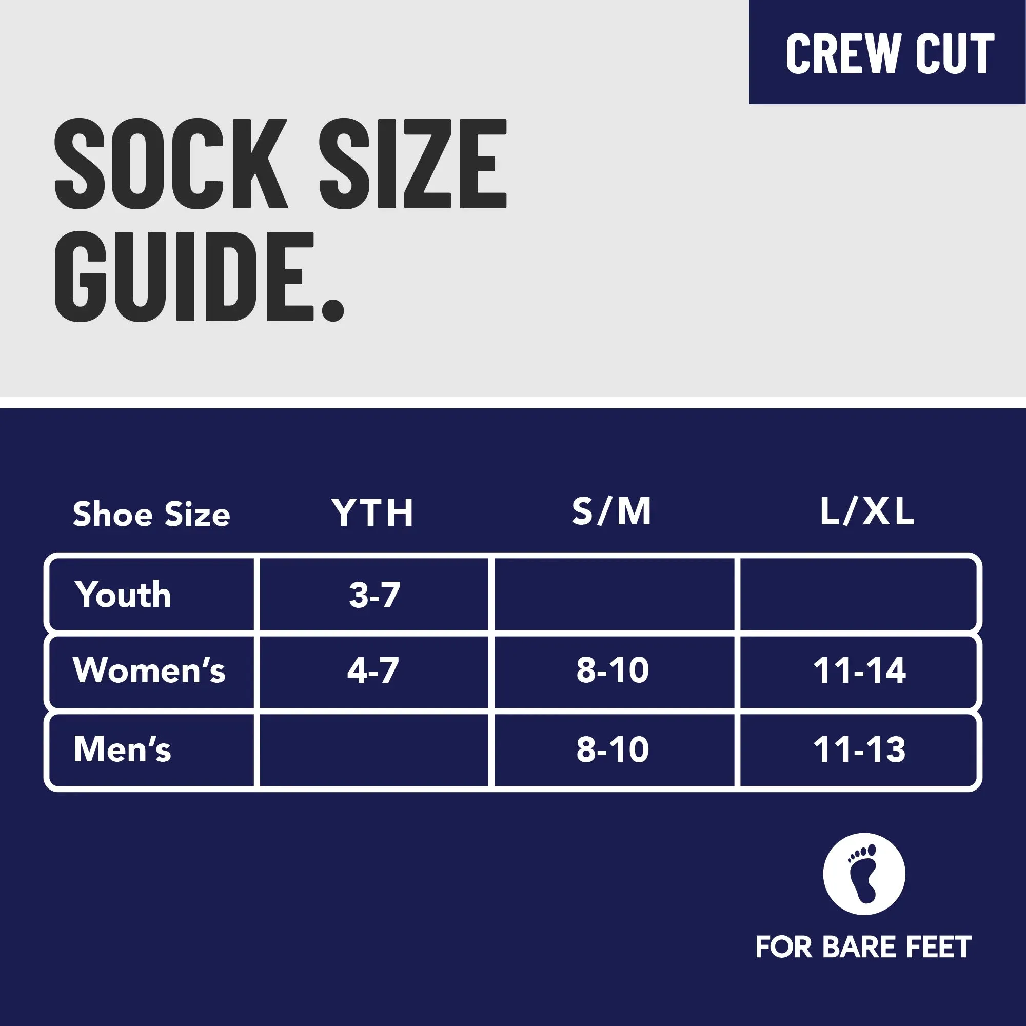 Premium Crew Socks Tubular Navy