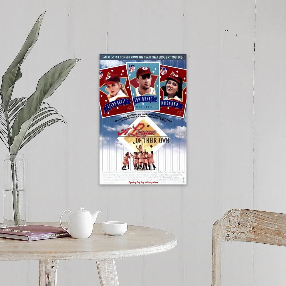 "A League of Their Own (1992)" Canvas Wall Art