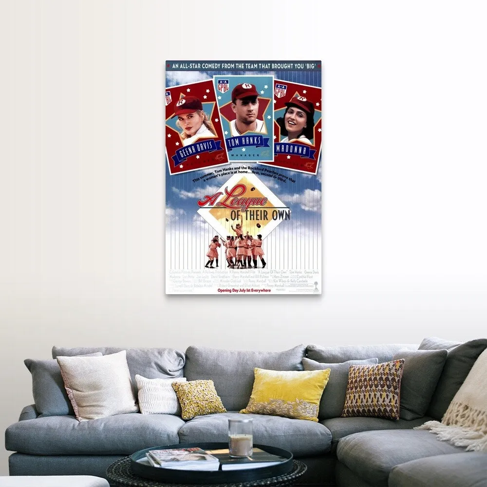 "A League of Their Own (1992)" Canvas Wall Art