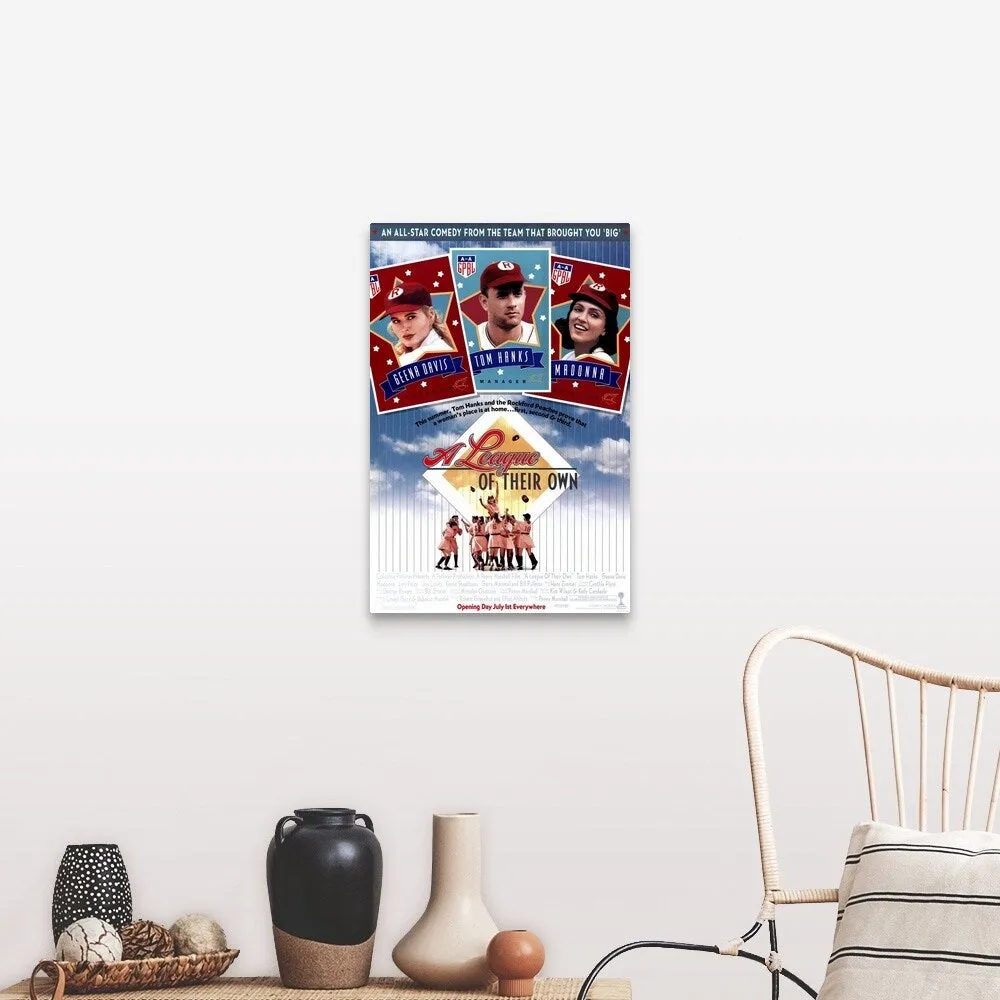 "A League of Their Own (1992)" Canvas Wall Art