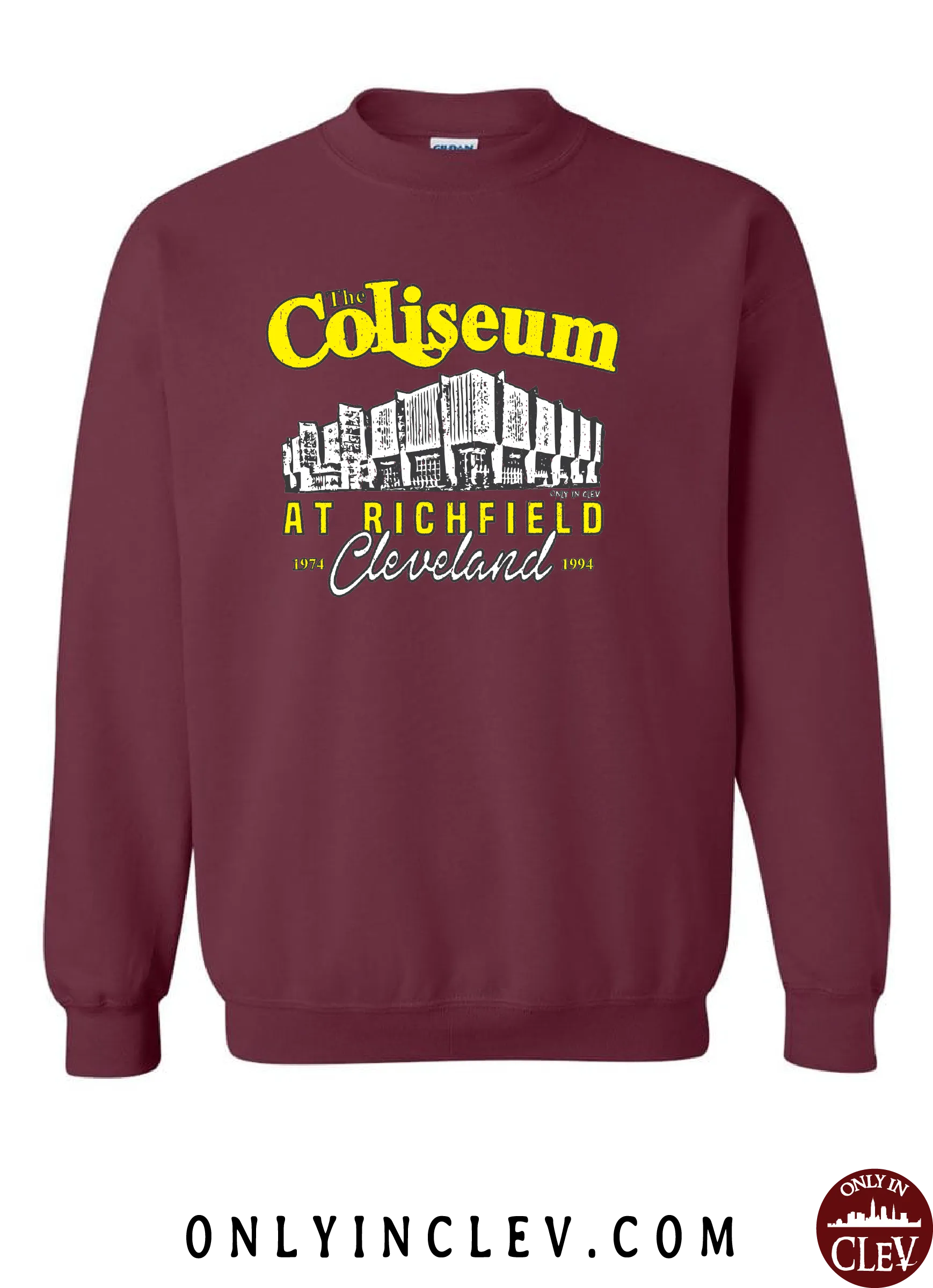 "The Coliseum" on Maroon