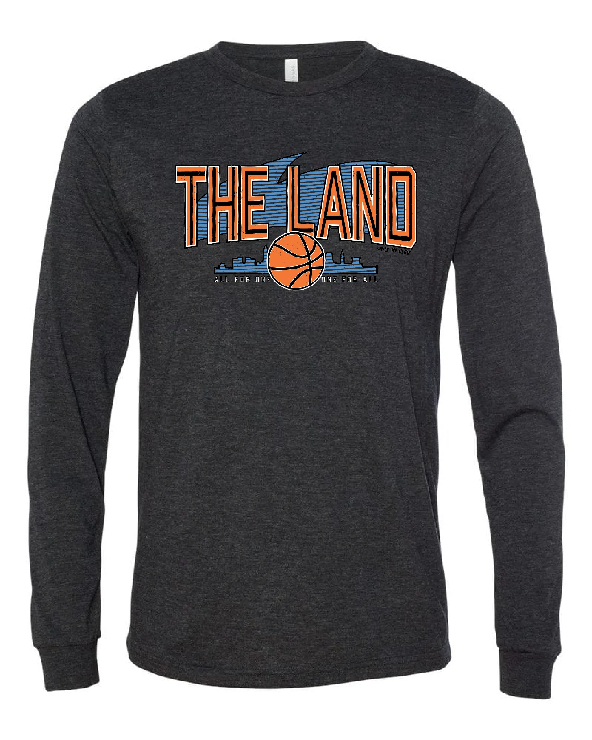 "The Land Retro Swirl"  Design on Black