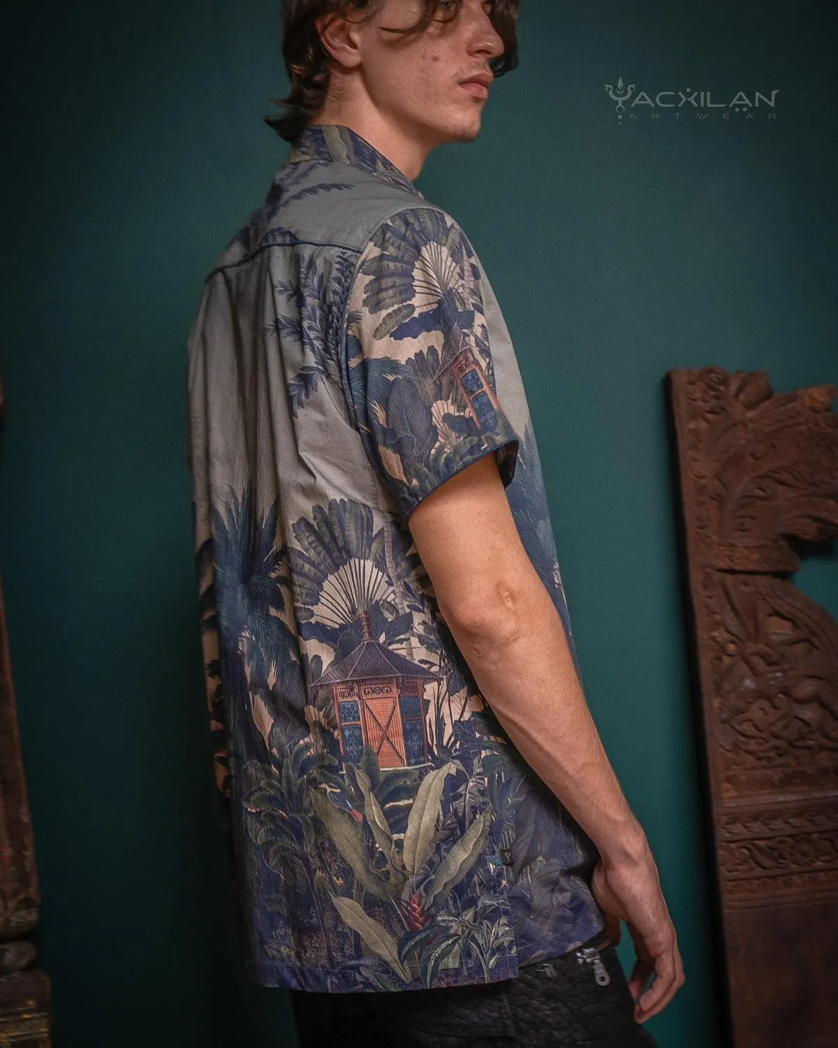 Shirt Men Half Sleeves / Cotton - JUNGLATA