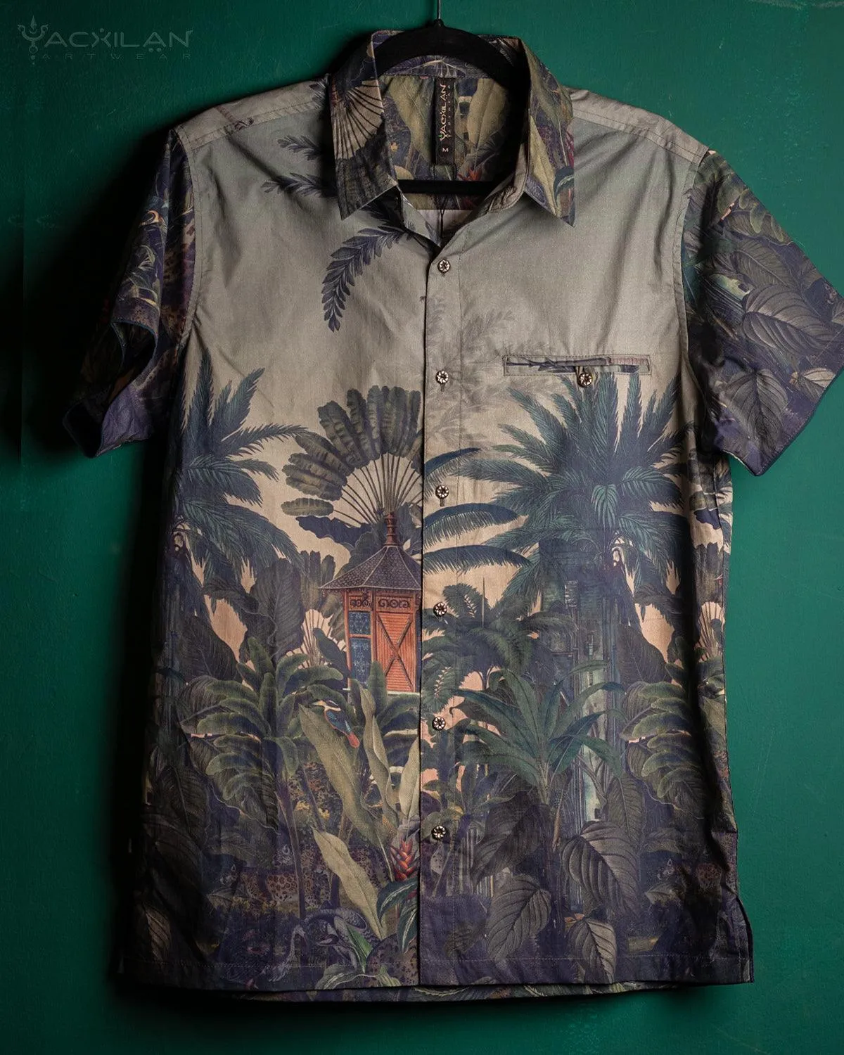 Shirt Men Half Sleeves / Cotton - JUNGLATA