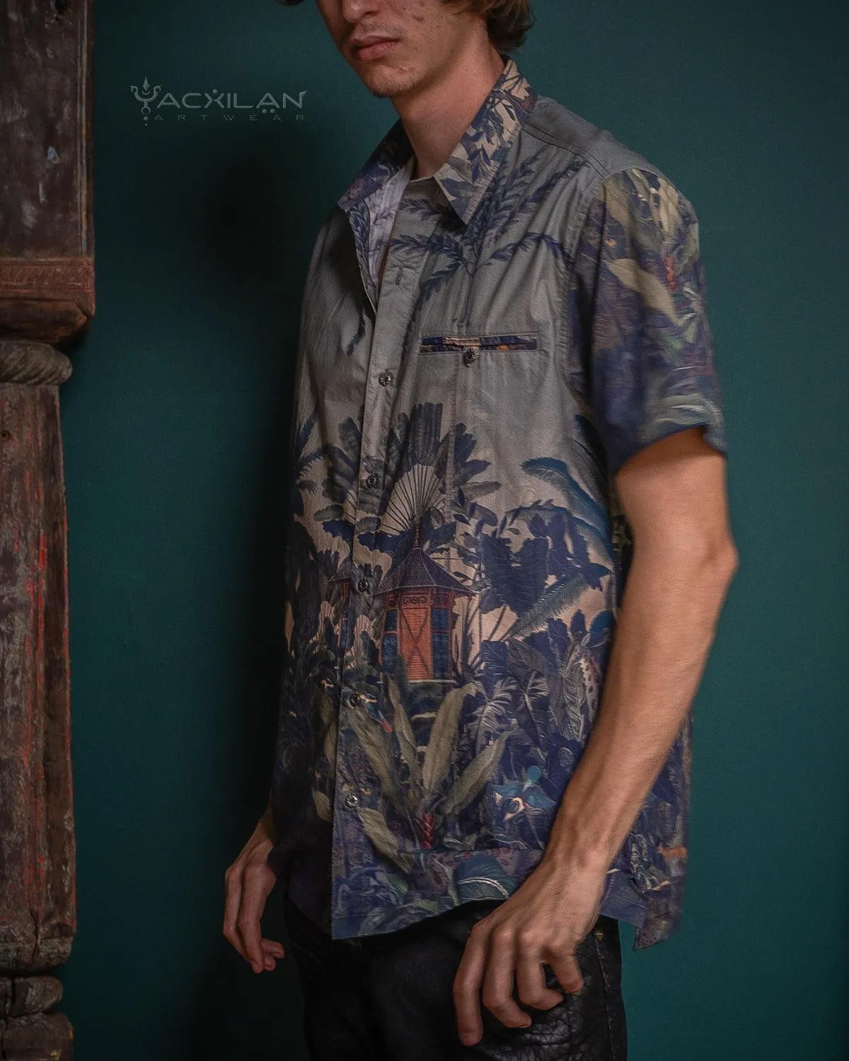 Shirt Men Half Sleeves / Cotton - JUNGLATA