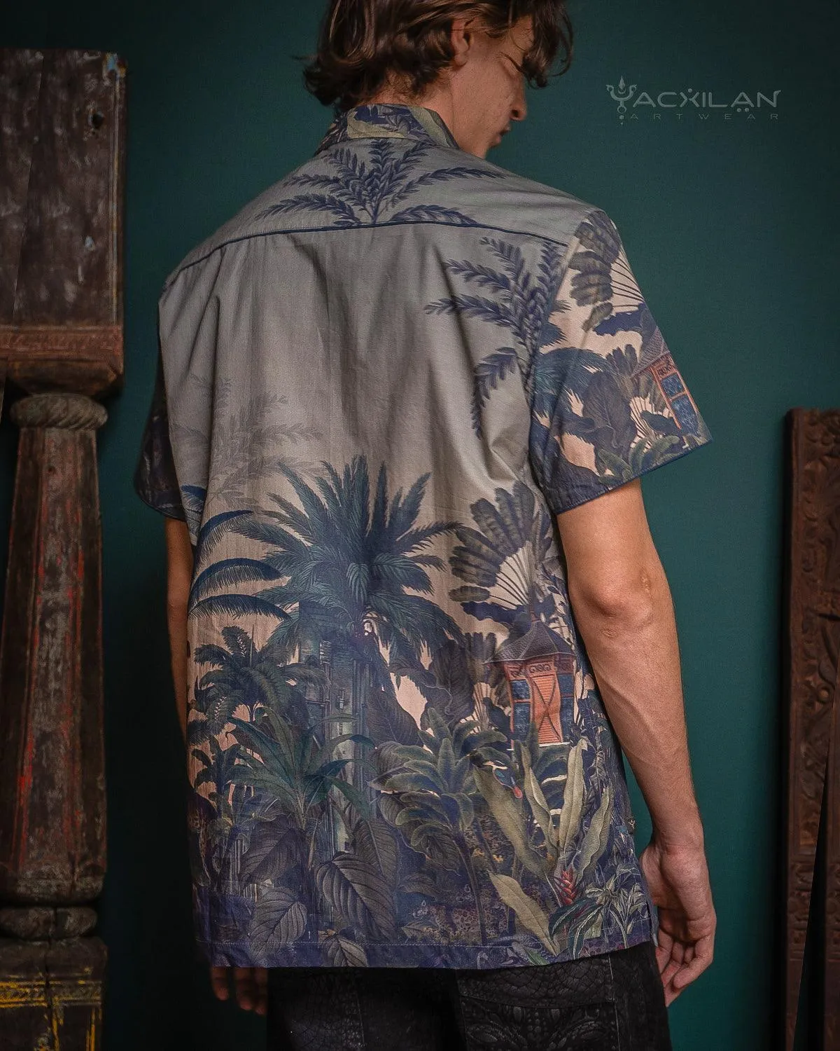 Shirt Men Half Sleeves / Cotton - JUNGLATA