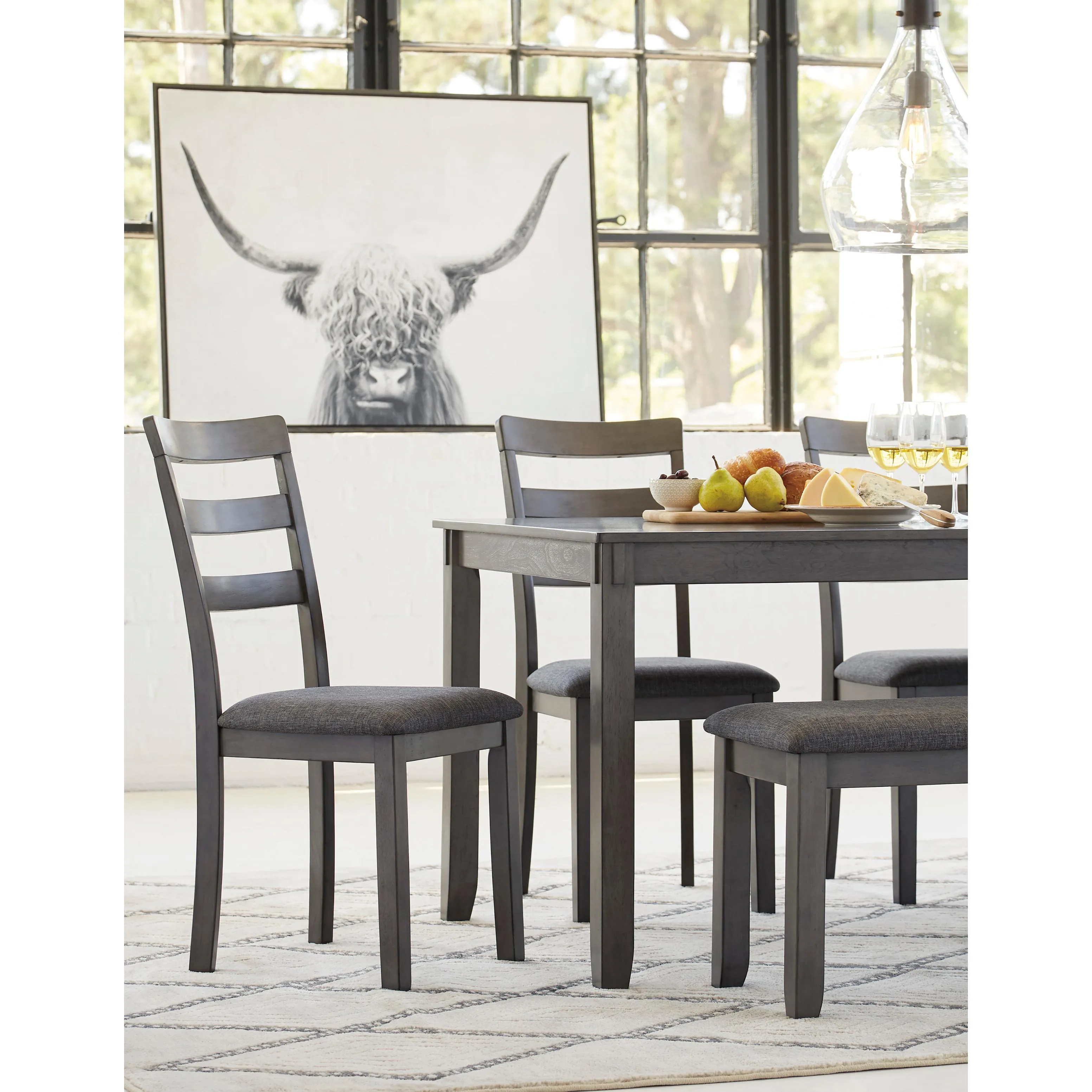 Signature Design by Ashley Bridson 6 pc Dinette D383-325