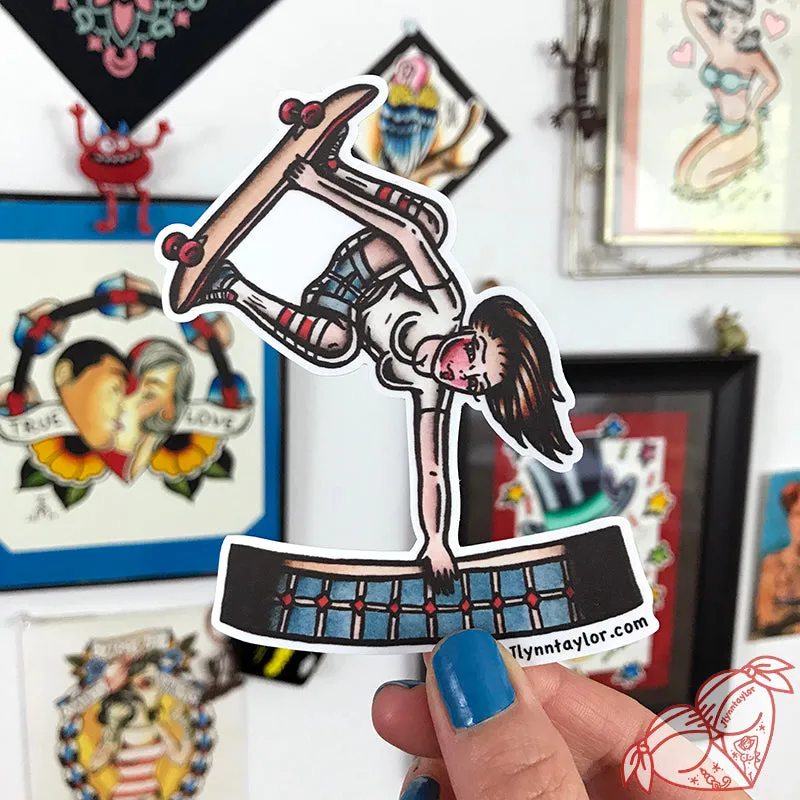 Skateboarder #3 Sticker