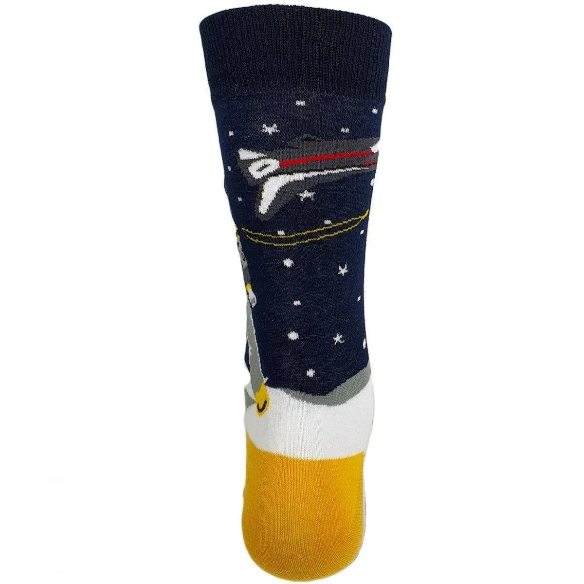 Space Socks Astronaut (Yellow)