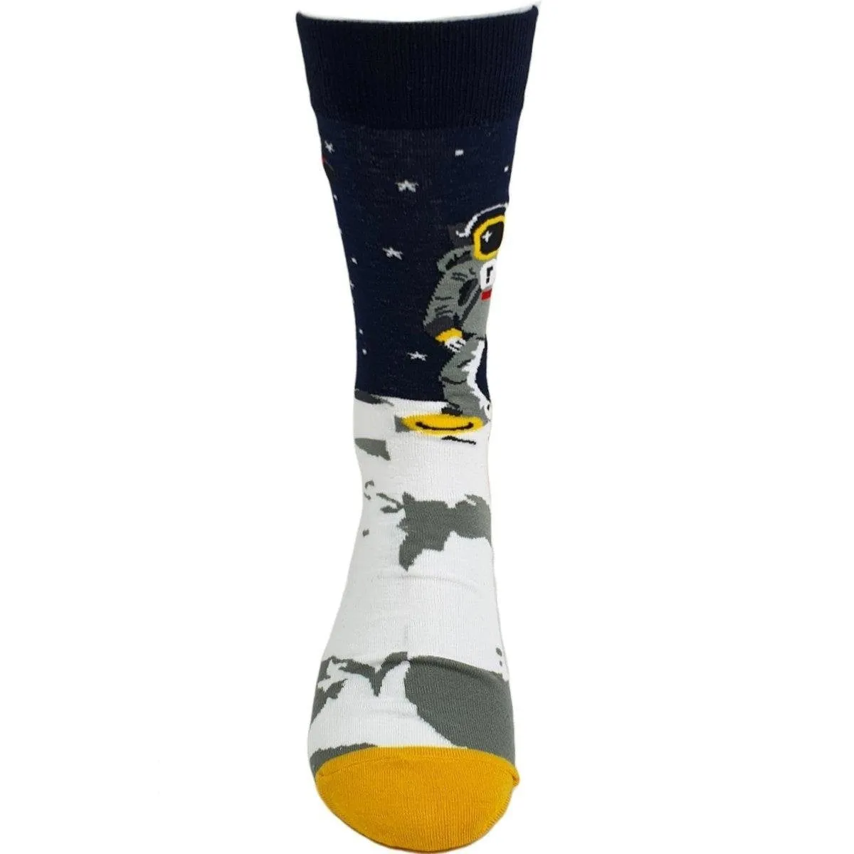 Space Socks Astronaut (Yellow)