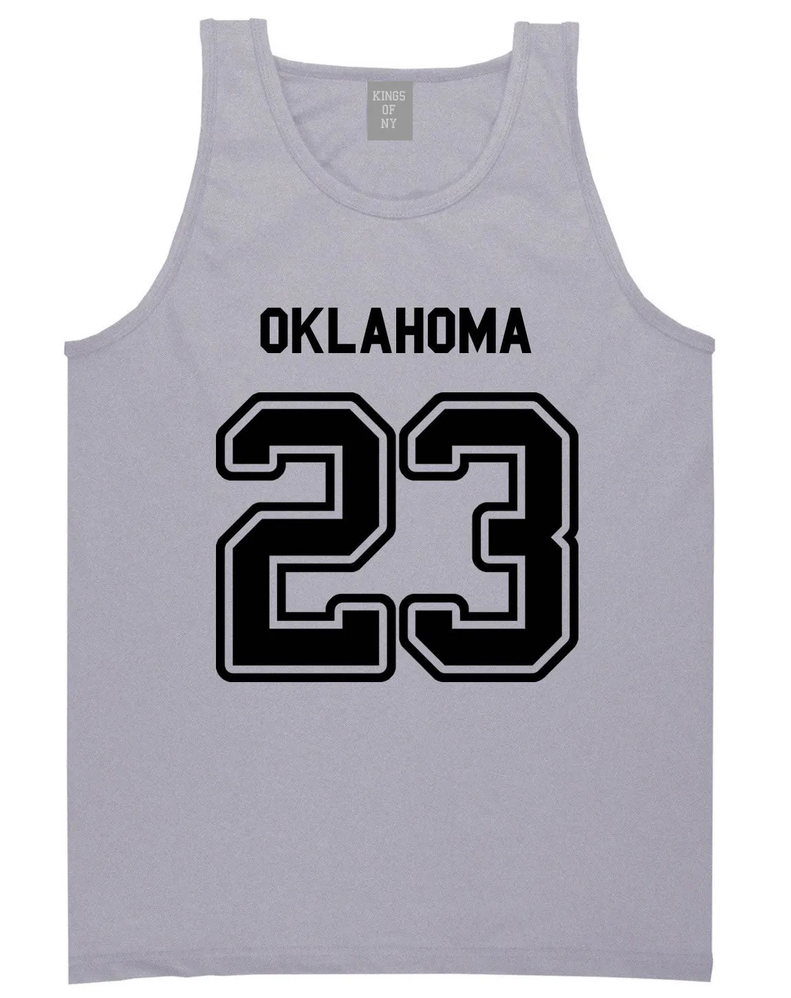 Sport Style Oklahoma 23 Team State Jersey Mens Tank Top