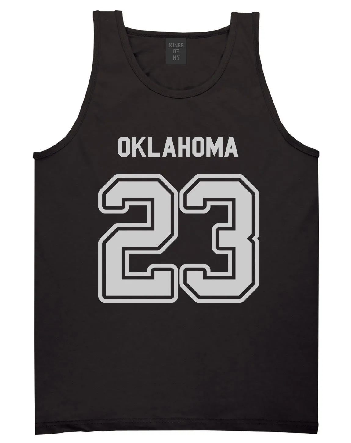 Sport Style Oklahoma 23 Team State Jersey Mens Tank Top