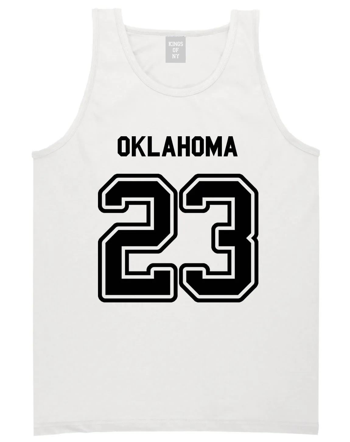 Sport Style Oklahoma 23 Team State Jersey Mens Tank Top