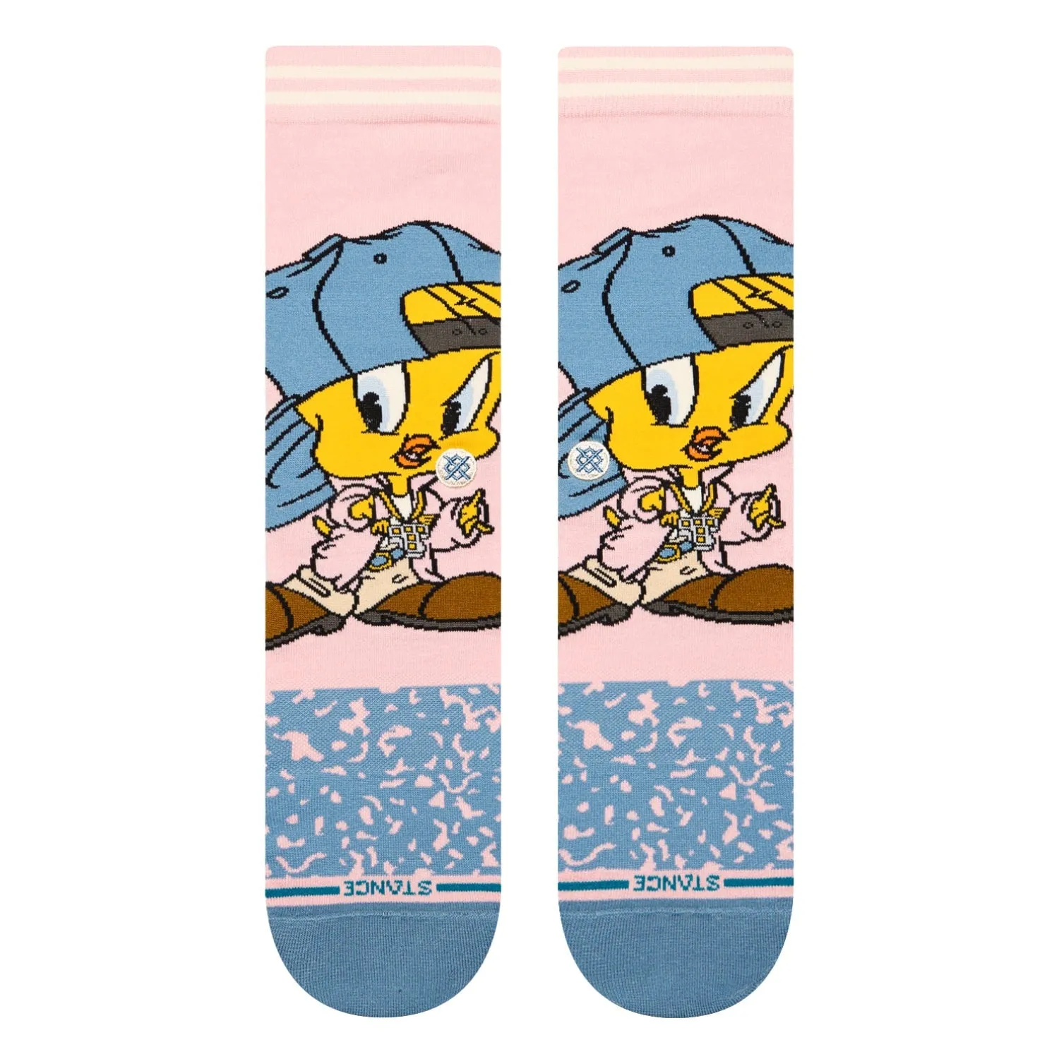 Stance x Looney Tunes Tweety Crew Socks - Pink