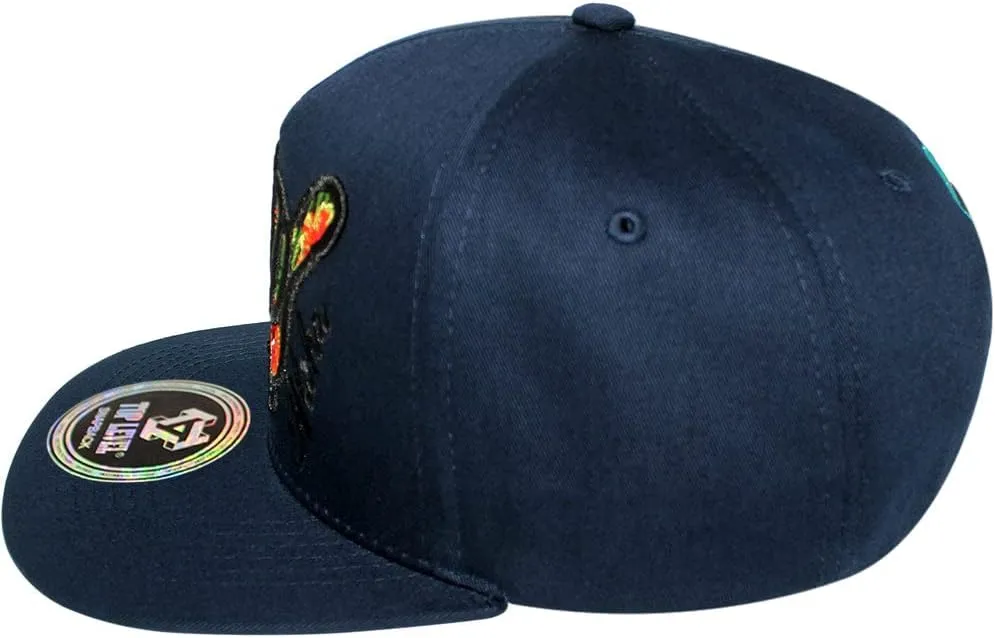 TOP Level Men's Adjustable Cotton Snapback Cap 7 (Various Unique Hat Designs Available)